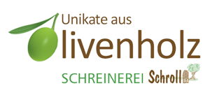 LogoSchreinereiSchroll Olivenholz